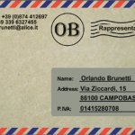 Lavori Grafica - Bigliettini da Visita